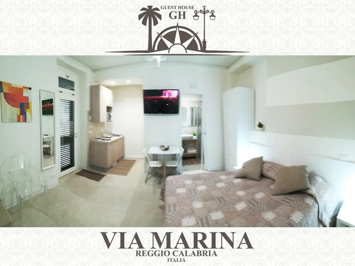 Couette-café Guest House B&B Via Marina Reggio de Calabre